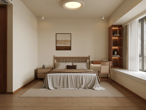 Middle Style Master Bedroom