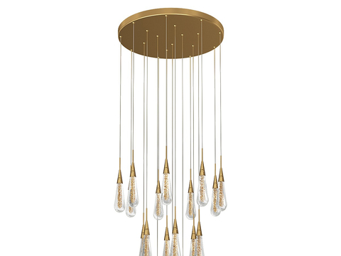 Affordable Luxury Style Chandelier Water Drop Chandelier