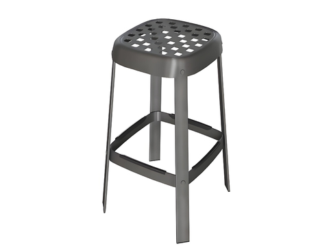 Industrial Style Bar Stool Bar Chair High Stool