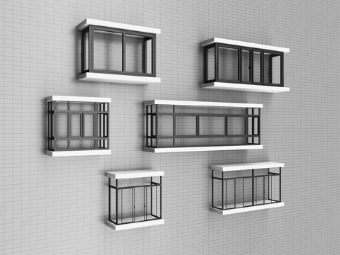 modern windows bay window casement window sliding window balcony window