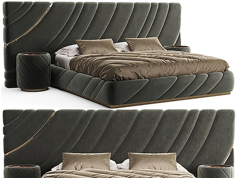 Affordable Luxury Style Double Bed