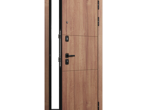 Nordic Entry Door Single Door Wooden Door