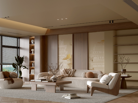 Middle Style Living Room