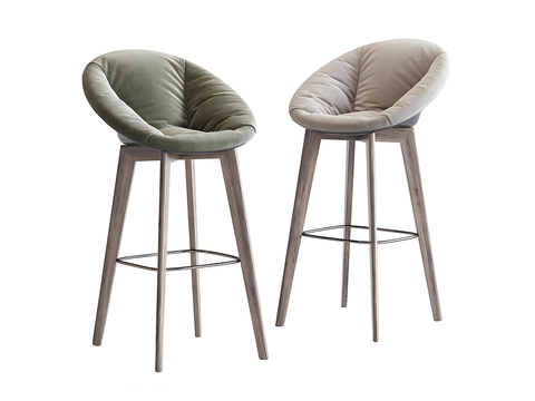 Nordic Bar Chair Bar Stool High Stool