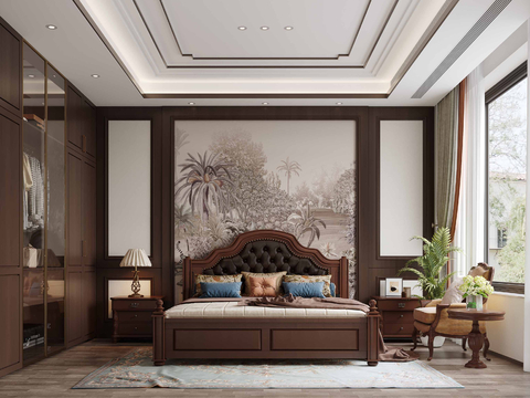 American Master Bedroom