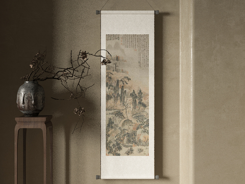 Chinese decorative painting scroll painting hanging painting