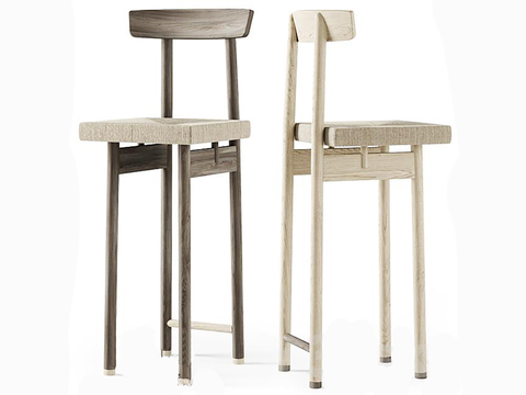 Log Style Bar Chair Bar Stool Bar Chair