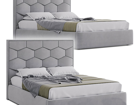 Simple Double Bed