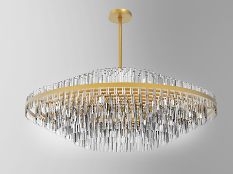 Affordable Luxury Style Chandelier Crystal Chandelier Lobby Chandelier