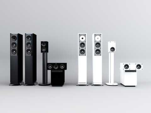 Vertical sound intelligent speaker