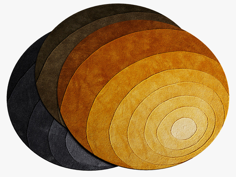 Gradient carpet Round carpet