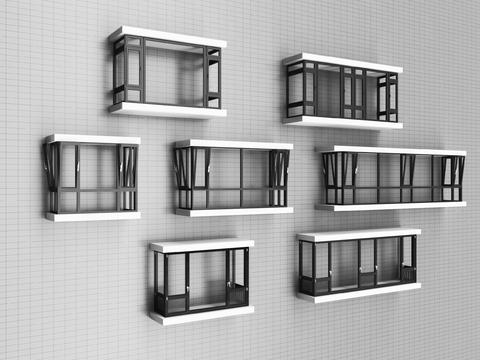 modern windows bay window casement window sliding window balcony window