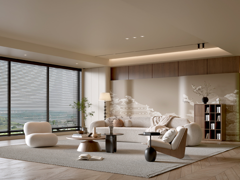 Middle Style Living Room