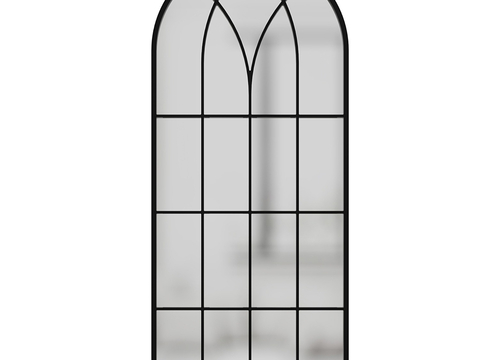 French window glass window