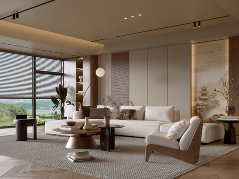 Middle Style Living Room