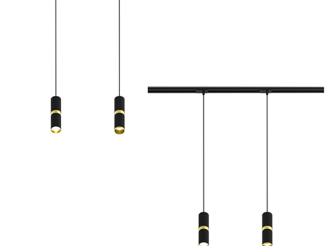 Modern minimalist chandelier