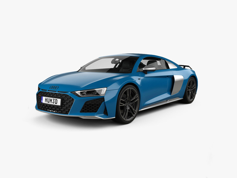 Audi car sports car