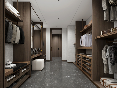 Modern Cloakroom