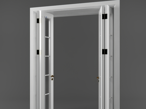 European-style double-door folding door