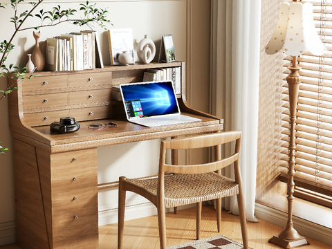 Log Style desk