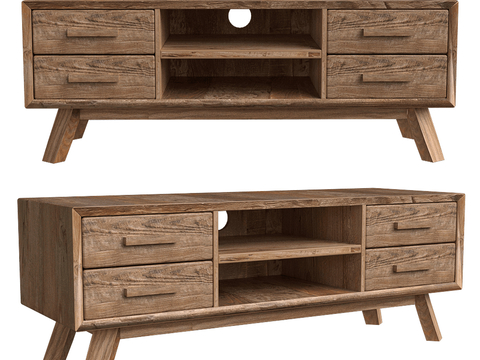 Bemondi Log Style TV cabinet