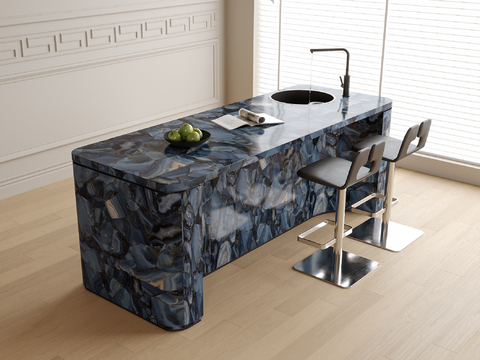 Modern Bar Table Bar Chair Water Bar Table Island Table