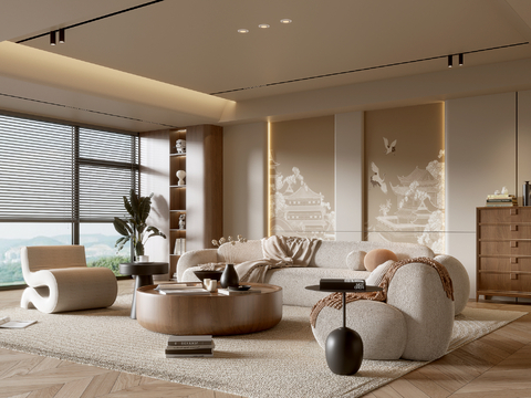 Middle Style Living Room