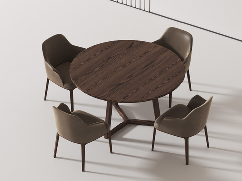 Modern Round Table Leisure Table and Chair