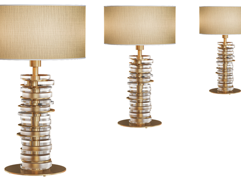 European-style table lamp