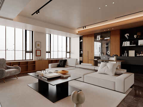 Middle Style Living Room