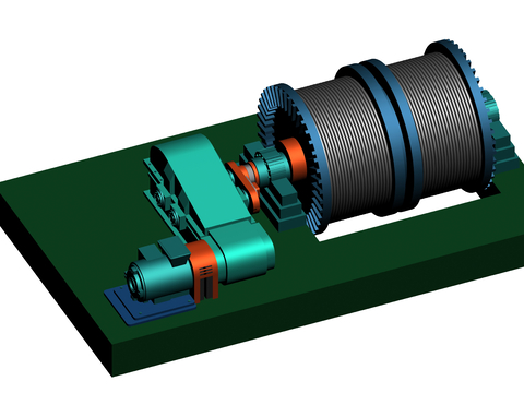 Industrial equipment Large winch