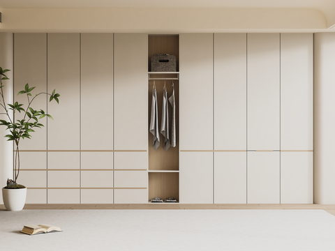 Cream style wardrobe wardrobe