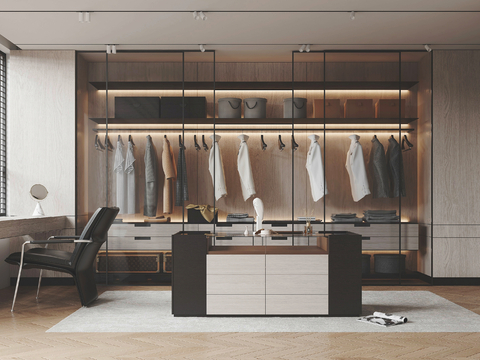 Modern Cloakroom