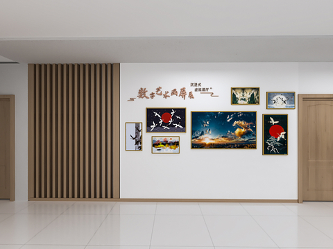 New Chinese Museum Culture Wall