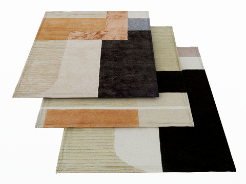 Abstract carpet square carpet