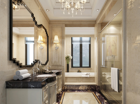 European-style bathroom