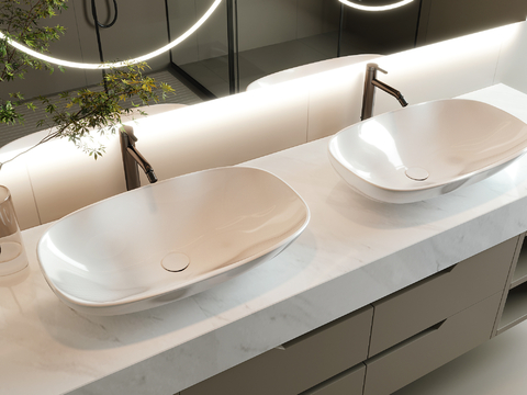 Modern wash basin