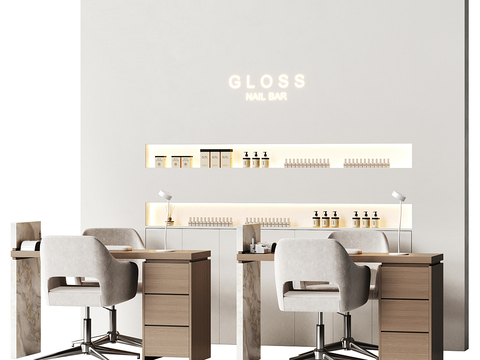 Modern Nail Art Workbench Nail Salon