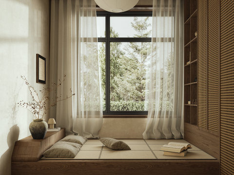 Quiet tatami bedroom