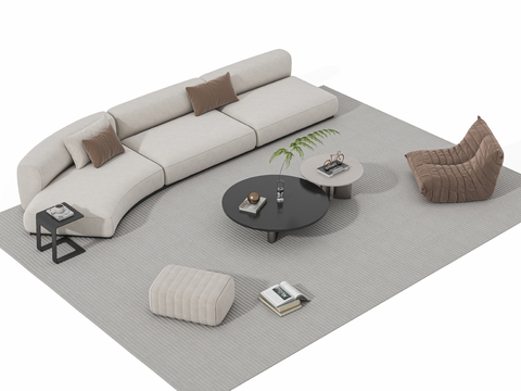 Cream Style sofa Sectional Sofa