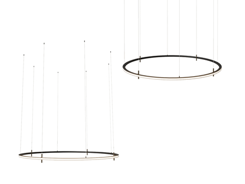 Paolo Castelli Ring Chandelier Art Chandelier