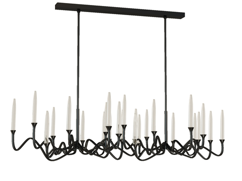 Modern candlestick chandelier