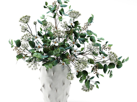 Modern Floral Vase