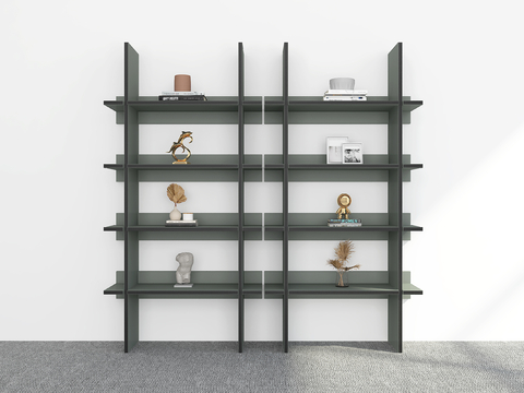 Modern Bookshelf Storage Rack