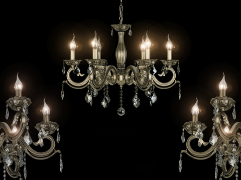 European-style chandelier candlestick chandelier