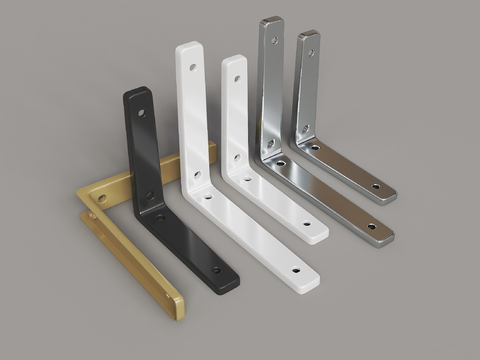 L-shaped shelf stainless steel shelf hardware