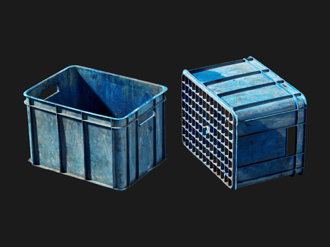 Plastic tank storage basket