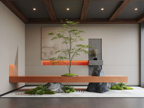 Neo-Chinese Style landscape landscape interior landscape sketch