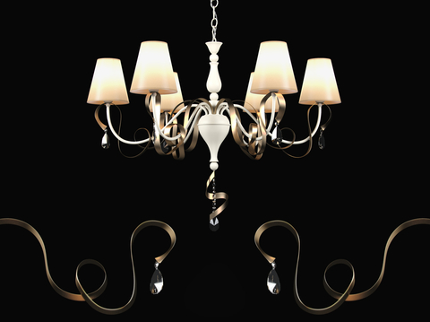 European-style chandelier multi-head chandelier