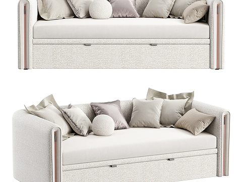 Modern sofa bed double sofa